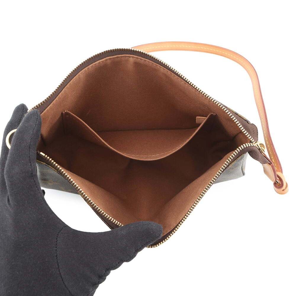 LOUIS VUITTON Brown Monogram Pochette Pouch - Picture 5 of 15